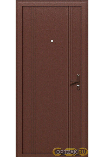 ДМ Door Out 101 205*98 Левая (3-1,60, Антик Медь)