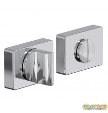 Фиксатор на прямоугольной розетке System R015W6 CR Хром