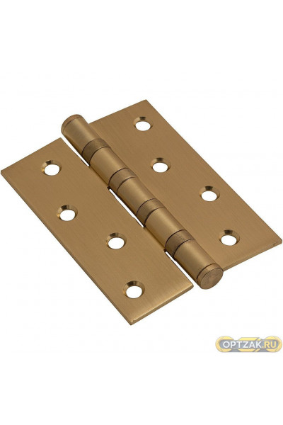 Петля дверная 100*70*2,5 SB МатЗолото