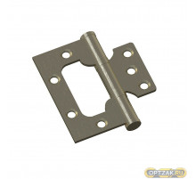 Петля без врезки стальная 2BB 75*63*2,5 AB Бронза (универс.)