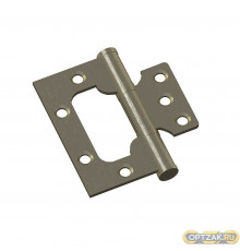 Петля без врезки стальная 2BB 75*63*2,5 AB Бронза (универс.)