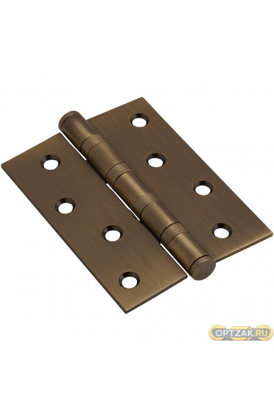 Петля дверная 100*70*2,5 AB Бронза