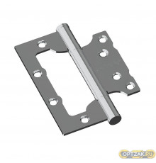 Петля дверная Bravo F-4-2BB 100*75*2,5 C Хром
