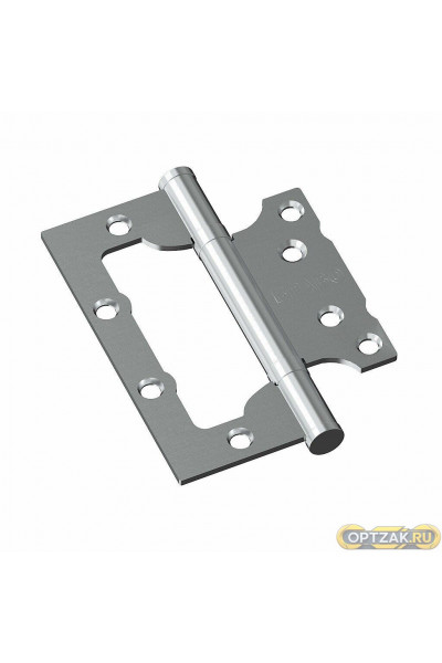 Петля дверная Bravo F-4-2BB 100*75*2,5 SC МатХром