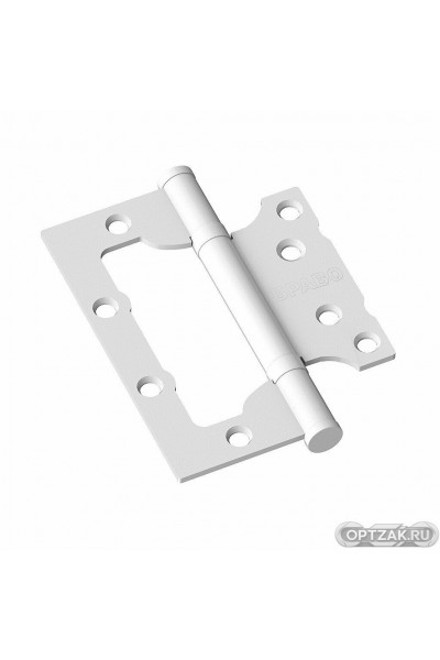 Петля дверная Bravo F-4-2BB 100*75*2,5 W Белый