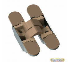 Петля скрытая К1019 3D 110*61,45*26,8/21,2 Бронза (универс., 20 кг)