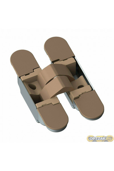 Петля скрытая К1019 3D 110*61,45*26,8/21,2 Бронза (универс., 20 кг)
