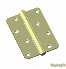 Петля врезная стальная Bravo RS-7-4BB 100*70*2,5 G Золото (универс.)