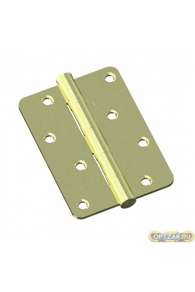 Петля врезная стальная Bravo RS-7-4BB 100*70*2,5 G Золото (универс.)