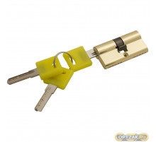 Цилиндр ключ/ключ Bravo ZK-60-30/30 G Золото (ЦАМ, 3 ключа)