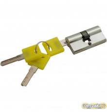Цилиндр ключ/ключ Bravo ZK-60-30/30 C Хром (ЦАМ, 3 ключа)