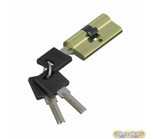 Цилиндр ключ/ключ Bravo AРK-60-30/30 G Золото (алюм., 3 ключа)
