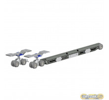 Ролики для раздвижных дверей Bravo D-100 (80 кг, фикс.)