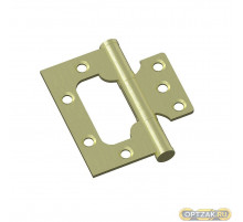 Петля без врезки стальная 2ВВ 75*63*2,5 GM МатЗолото