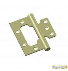 Петля без врезки стальная 2ВВ 75*63*2,5 GM МатЗолото