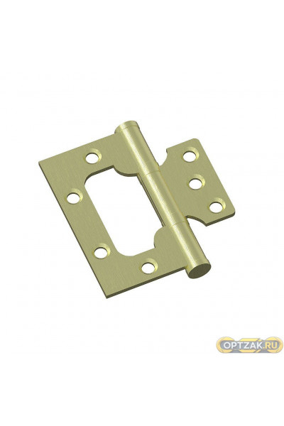 Петля без врезки стальная 2ВВ 75*63*2,5 GM МатЗолото