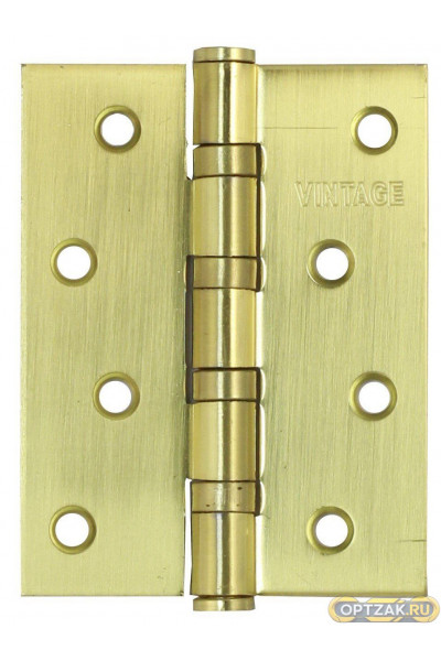 Петля универсальная B4-SB 100*75*3 матовое золото