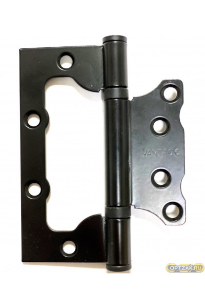 Петля универсальная 2BB-BL 100*75*2,5 черный