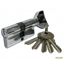 Механизм цилиндрический с английским ключом серия V VC60-5CP хром