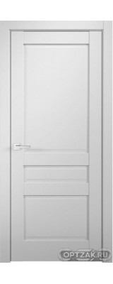 Межкомнатная дверь Аляска 13 NEW (плоская филенка) / Цвет Белый / Двери Верда