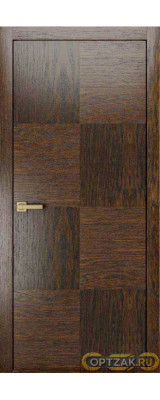 Межкомнатная дверь Plain 5 / Цвет Дуб грейвуд / Двери Верда