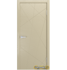 Межкомнатная дверь Мальта глухая / Цвет Капучино / Двери Верда