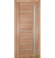 Дверь ТЕХНО-741 / Цвет Миндаль / белый сатинат / Двери МАРИАМ