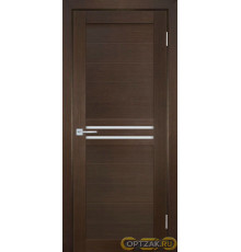 Дверь ТЕХНО-739 / Цвет Венге / белый сатинат / Двери МАРИАМ