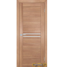 Дверь ТЕХНО-739 / Цвет Миндаль / белый сатинат / Двери МАРИАМ