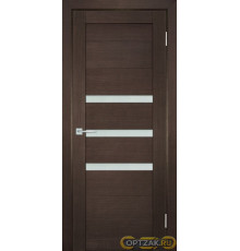 Дверь ТЕХНО-709 / Цвет Венге / белый сатинат / Двери МАРИАМ