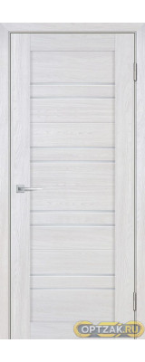 Дверь Лайт-19 ( 3D) / Цвет Арктик / белый сатинат / Двери STABILE PORTE