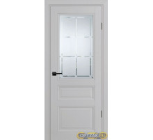 Дверь PSU-39 / Цвет Агат / Сатинат, гравированное / Двери PROFILO PORTE