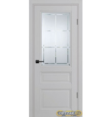 Дверь PSU-39 / Цвет Агат / Сатинат, гравированное / Двери PROFILO PORTE