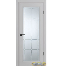 Дверь PSU-35 / Цвет Агат / Сатинат, гравированное / Двери PROFILO PORTE