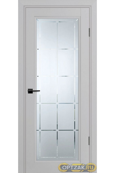 Дверь PSU-35 / Цвет Агат / Сатинат, гравированное / Двери PROFILO PORTE