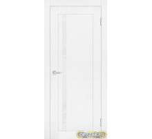 Дверь PST-8 / Цвет белый бархат / белоснежный лакобель / Двери PROFILO PORTE