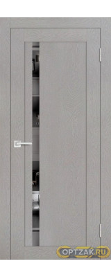 Дверь PST-8 / Цвет серый ясень / Зеркало тонированное / Двери PROFILO PORTE