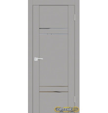 Дверь PST-5 / Цвет серый бархат / Зеркало тонированное / Двери PROFILO PORTE