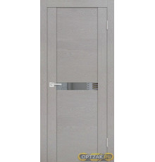 Дверь PST-3 / Цвет серый ясень / Зеркало тонированное / Двери PROFILO PORTE