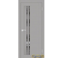 Дверь PST-10 / Цвет серый бархат / Зеркало тонированное / Двери PROFILO PORTE