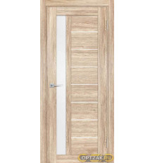 Дверь PSL-40 / Цвет Сан-ремо натуральный / белый сатинат / Двери PROFILO PORTE