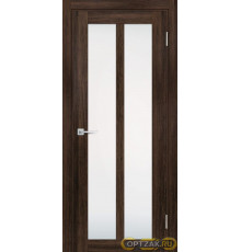 Дверь PSL-22 / Цвет Сан-ремо шоколад / белый сатинат / Двери PROFILO PORTE