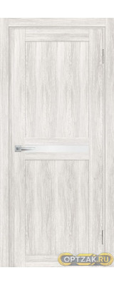 Дверь PSL- 3 / Цвет Сан-ремо крем / белый сатинат / Двери PROFILO PORTE