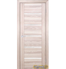 Дверь PSK-7 / Цвет Ривьера крен-экрю / белый лакобель / Двери PROFILO PORTE