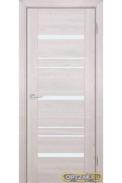 Дверь PSK-3 / Цвет Ривьера крем / белый лакобель / Двери PROFILO PORTE