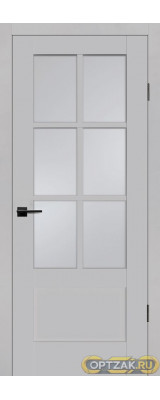 Дверь PSC-43 / Цвет Агат / сатинат / Двери PROFILO PORTE