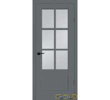 Дверь PSC-43 / Цвет Графит / сатинат / Двери PROFILO PORTE