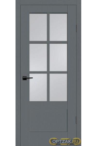Дверь PSC-43 / Цвет Графит / сатинат / Двери PROFILO PORTE