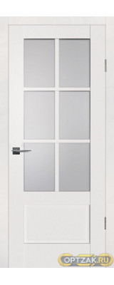 Дверь PSC-43 / Цвет Зефир / сатинат / Двери PROFILO PORTE