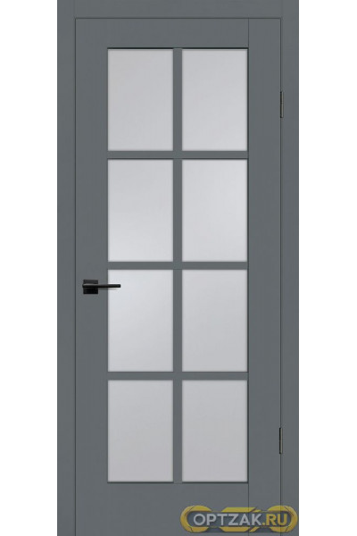 Дверь PSC-41 / Цвет Графит / сатинат / Двери PROFILO PORTE